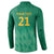 South Africa Cricket Custom Button Sweatshirt Proteas Green LT9 - Wonder Print Shop