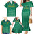 South Africa Cricket Custom Family Matching Mermaid Dress and Hawaiian Shirt Proteas Green LT9 - Wonder Print Shop