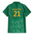 South Africa Cricket Custom Family Matching Mermaid Dress and Hawaiian Shirt Proteas Green LT9 - Wonder Print Shop