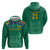 South Africa Cricket Custom Hoodie Proteas Green - Wonder Print Shop