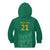 South Africa Cricket Custom Kid Hoodie Proteas Green - Wonder Print Shop