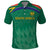 South Africa Cricket Custom Polo Shirt Proteas Green - Wonder Print Shop