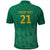 South Africa Cricket Custom Polo Shirt Proteas Green - Wonder Print Shop