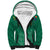 South Africa Cricket Custom Sherpa Hoodie Proteas Green - Wonder Print Shop