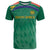 South Africa Cricket Custom T Shirt Proteas Green - Wonder Print Shop