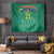 South Africa Cricket Custom Tapestry Proteas Green