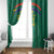 South Africa Cricket Custom Window Curtain Proteas Green