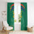 South Africa Cricket Custom Window Curtain Proteas Green