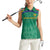 South Africa Cricket Custom Women Sleeveless Polo Shirt Proteas Green - Wonder Print Shop