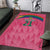 South Africa Cricket Custom Area Rug Proteas Pink LT9 - Wonder Print Shop