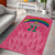 South Africa Cricket Custom Area Rug Proteas Pink LT9 - Wonder Print Shop