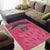 South Africa Cricket Custom Area Rug Proteas Pink LT9 - Wonder Print Shop