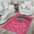 South Africa Cricket Custom Area Rug Proteas Pink LT9 - Wonder Print Shop