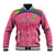 South Africa Cricket Custom Baseball Jacket Proteas Pink LT9 - Wonder Print Shop