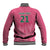 South Africa Cricket Custom Baseball Jacket Proteas Pink LT9 - Wonder Print Shop