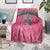 South Africa Cricket Custom Blanket Proteas Pink