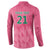 South Africa Cricket Custom Button Sweatshirt Proteas Pink LT9 - Wonder Print Shop