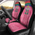 South Africa Cricket Custom Car Seat Cover Proteas Pink LT9 - Wonder Print Shop