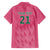 South Africa Cricket Custom Family Matching Short Sleeve Bodycon Dress and Hawaiian Shirt Proteas Pink - Wonder Print Shop