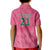 South Africa Cricket Custom Kid Polo Shirt Proteas Pink - Wonder Print Shop