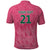 South Africa Cricket Custom Polo Shirt Proteas Pink - Wonder Print Shop