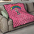 South Africa Cricket Custom Quilt Proteas Pink