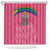 South Africa Cricket Custom Shower Curtain Proteas Pink