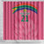 South Africa Cricket Custom Shower Curtain Proteas Pink