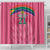 South Africa Cricket Custom Shower Curtain Proteas Pink