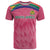 South Africa Cricket Custom T Shirt Proteas Pink