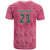 South Africa Cricket Custom T Shirt Proteas Pink