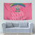 South Africa Cricket Custom Tapestry Proteas Pink