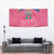 South Africa Cricket Custom Tapestry Proteas Pink