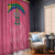 South Africa Cricket Custom Window Curtain Proteas Pink