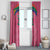 South Africa Cricket Custom Window Curtain Proteas Pink