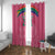 South Africa Cricket Custom Window Curtain Proteas Pink