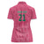 South Africa Cricket Custom Women Polo Shirt Proteas Pink - Wonder Print Shop