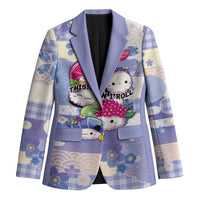 Personalized Japanese Kawaii Sushi Blazer Blue Wagara Palaka This Is How I Roll - Wonder Print Shop
