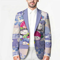 Personalized Japanese Kawaii Sushi Blazer Blue Wagara Palaka This Is How I Roll - Wonder Print Shop