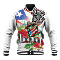Puerto Rican Yo Soy Boricua Baseball Jacket