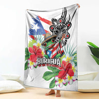 Puerto Rican Yo Soy Boricua Blanket