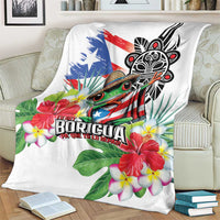 Puerto Rican Yo Soy Boricua Blanket