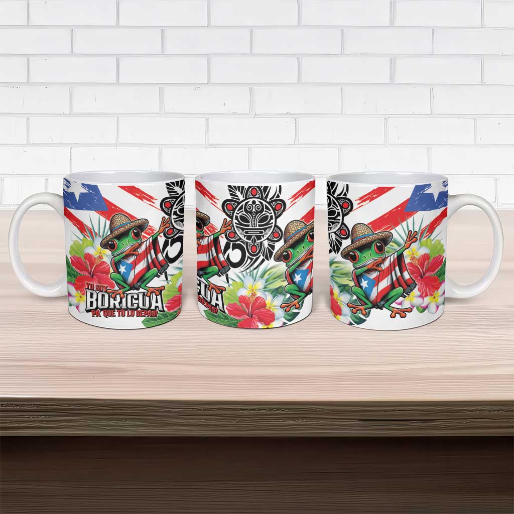 Puerto Rican Yo Soy Boricua Ceramic Mug