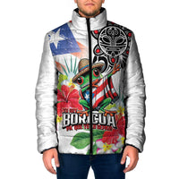 Puerto Rican Yo Soy Boricua Padded Jacket