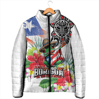 Puerto Rican Yo Soy Boricua Padded Jacket