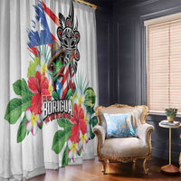 Puerto Rican Yo Soy Boricua Window Curtain
