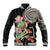 Personalized Japanese Koi Fish Baseball Jacket with Polynesian Pattern LT9 - Wonder Print Shop