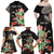 Personalized Japanese Koi Fish Family Matching Off Shoulder Maxi Dress and Hawaiian Shirt with Polynesian Pattern LT9 - Wonder Print Shop