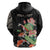 Personalized Japanese Koi Fish Hoodie with Polynesian Pattern - Wonder Print Shop