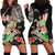 Personalized Japanese Koi Fish Hoodie Dress with Polynesian Pattern - Wonder Print Shop